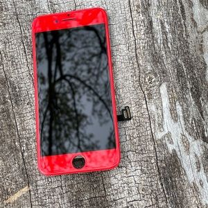 iPhone 7 OEM LCD Apple Retina Display  Red Front Screen Replacement